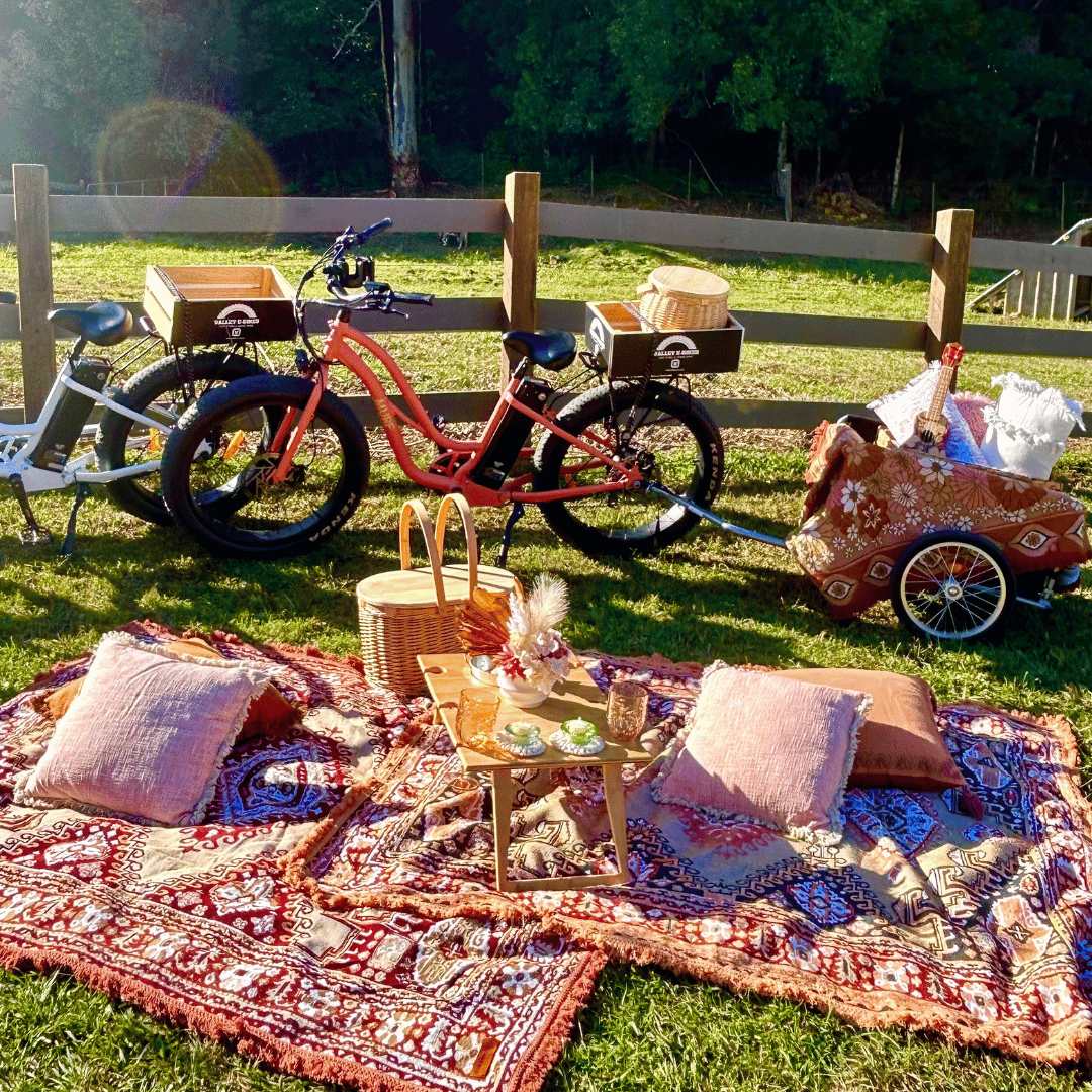 Picnics on the northern rivers rail trail