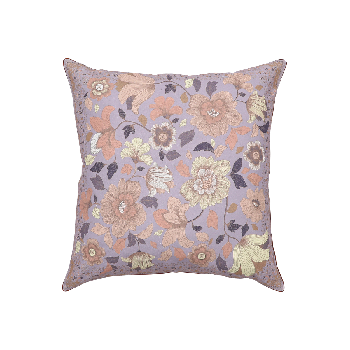Grande Fleur Cushion Cover Lilac