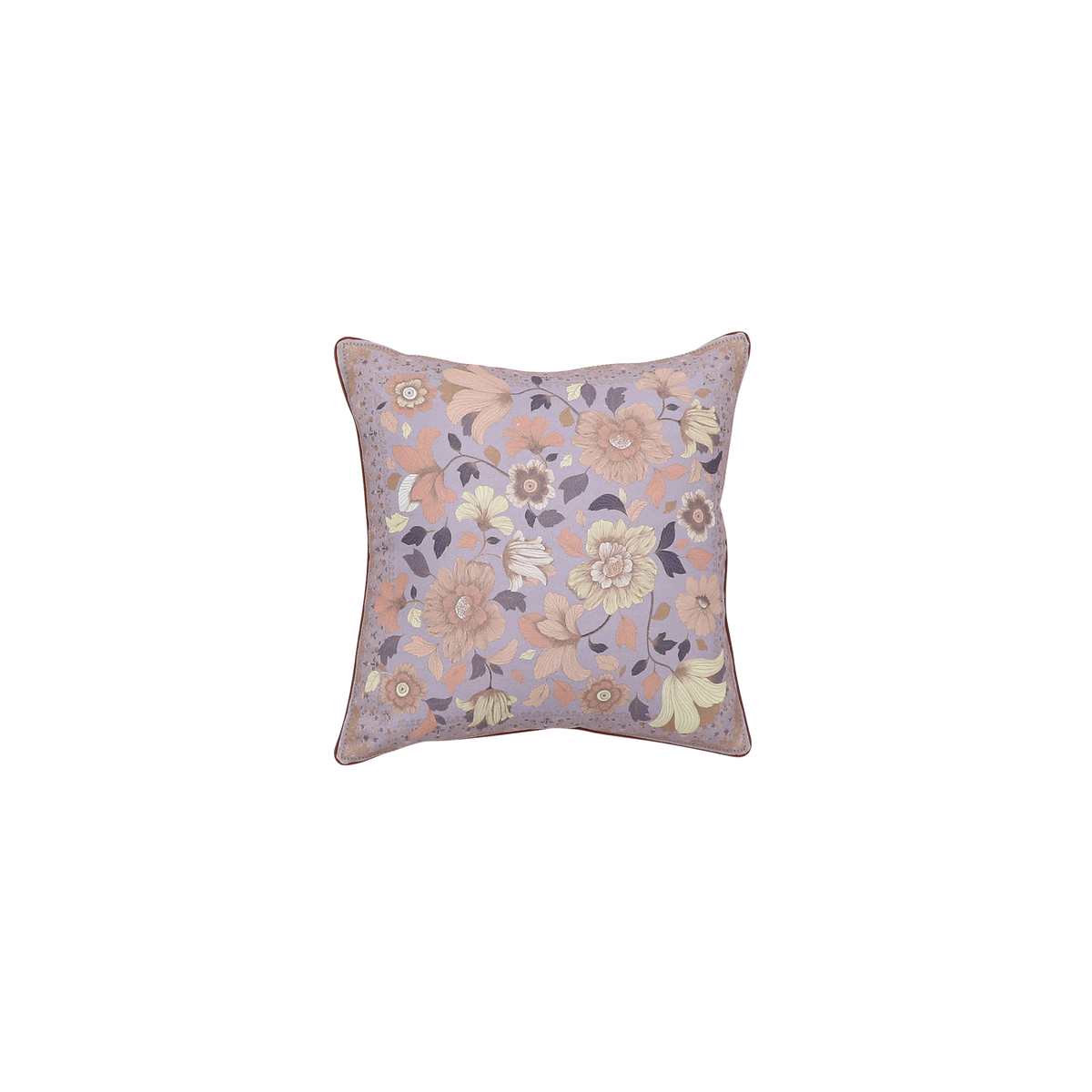 Grande Fleur Lilac Cushion Cover